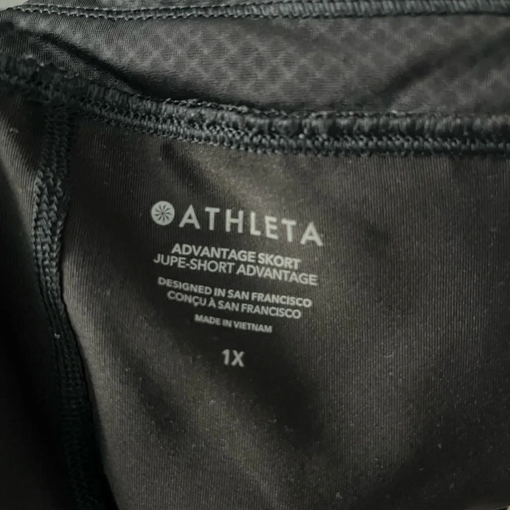 Athleta Black Athletic Skort - Picture 6 of 8